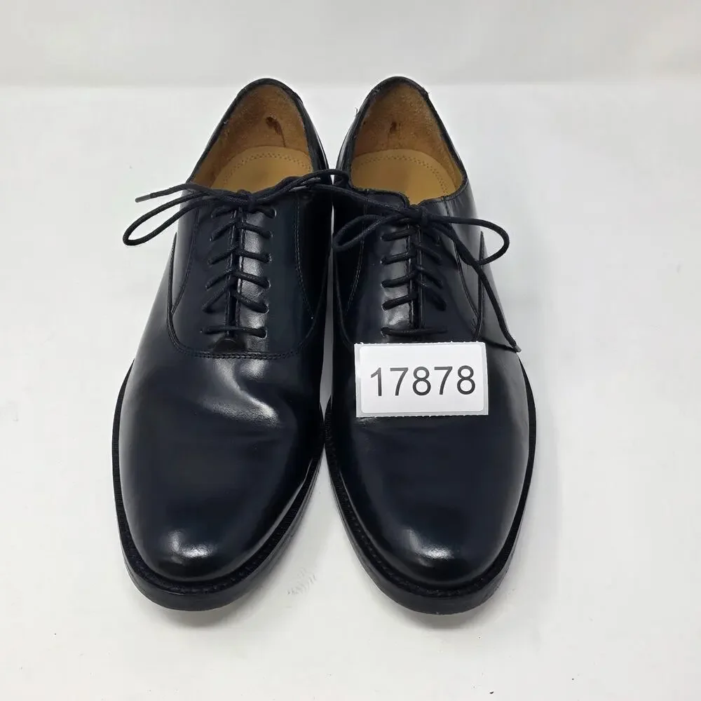 Cole Haan Madison Oxford Plane Toe Dress Shoes C12847 Mens 10 M Black Lace Up
